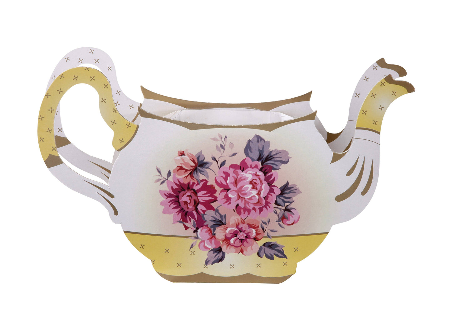 Floral Teapot Vase | Tea Party |