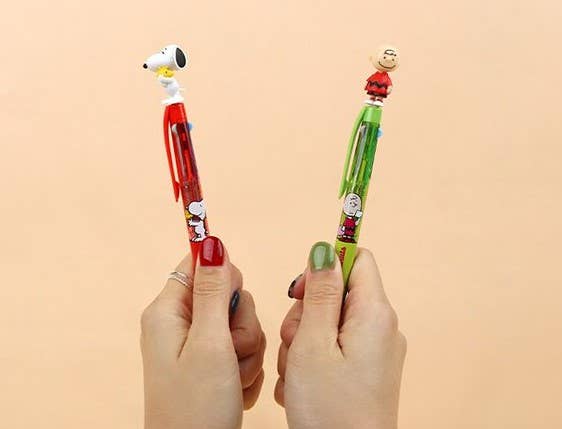 Peanuts Snoopy Figure Mascot Ball point Pen 0.5mm - 3Colors