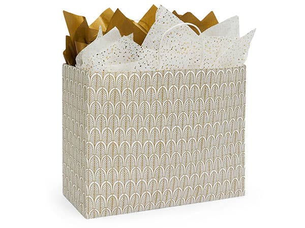 Nouveau Gold Paper Gift Bags