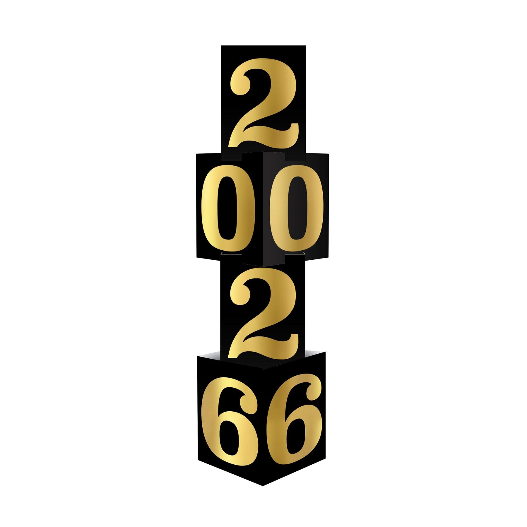 "2026" Foil Column
