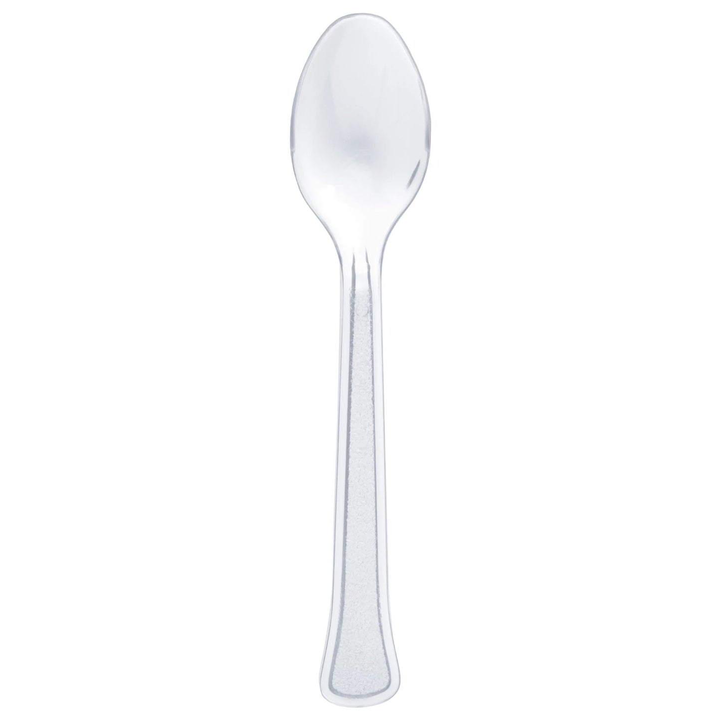 Clear Premium Plastic Spoons 50ct