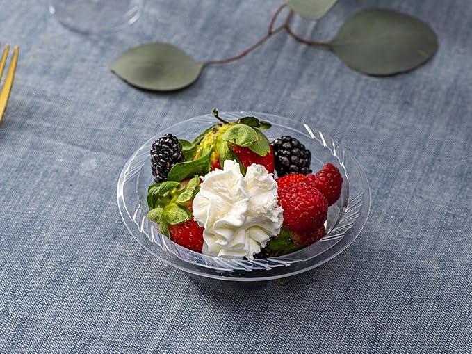 5oz Clear Plastic Bowls 40ct