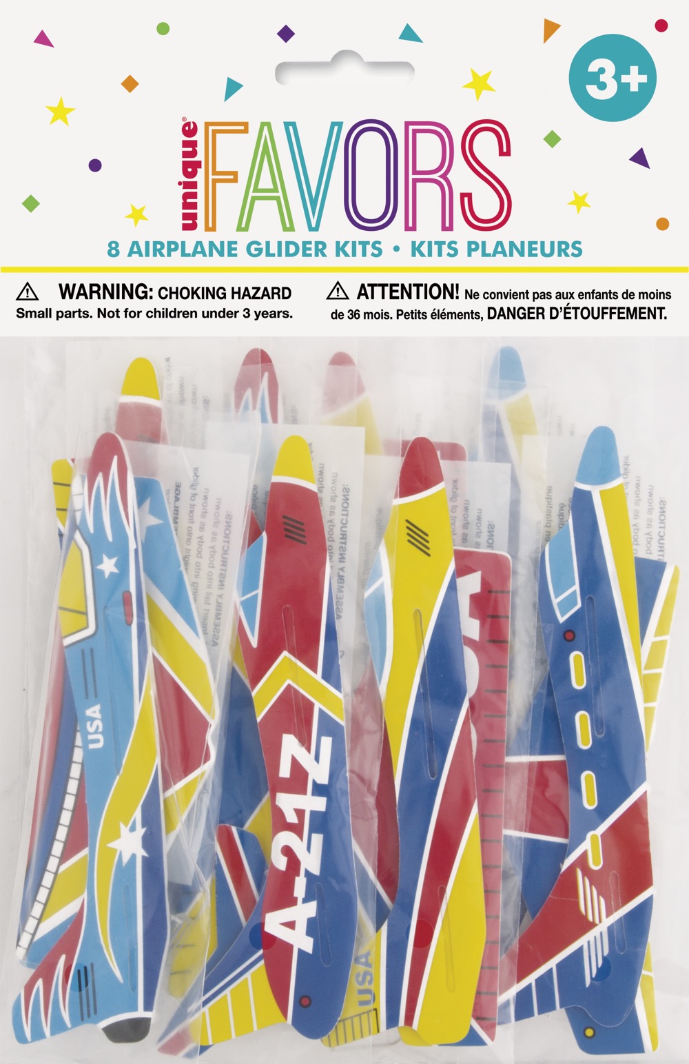 Airplane Glider Kits 8ct