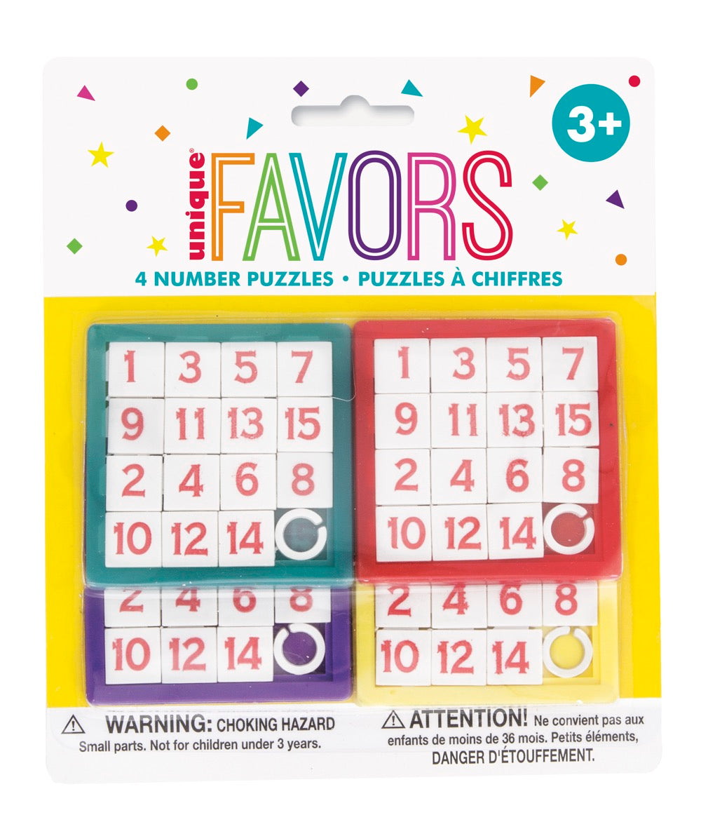 Number Puzzles 4ct