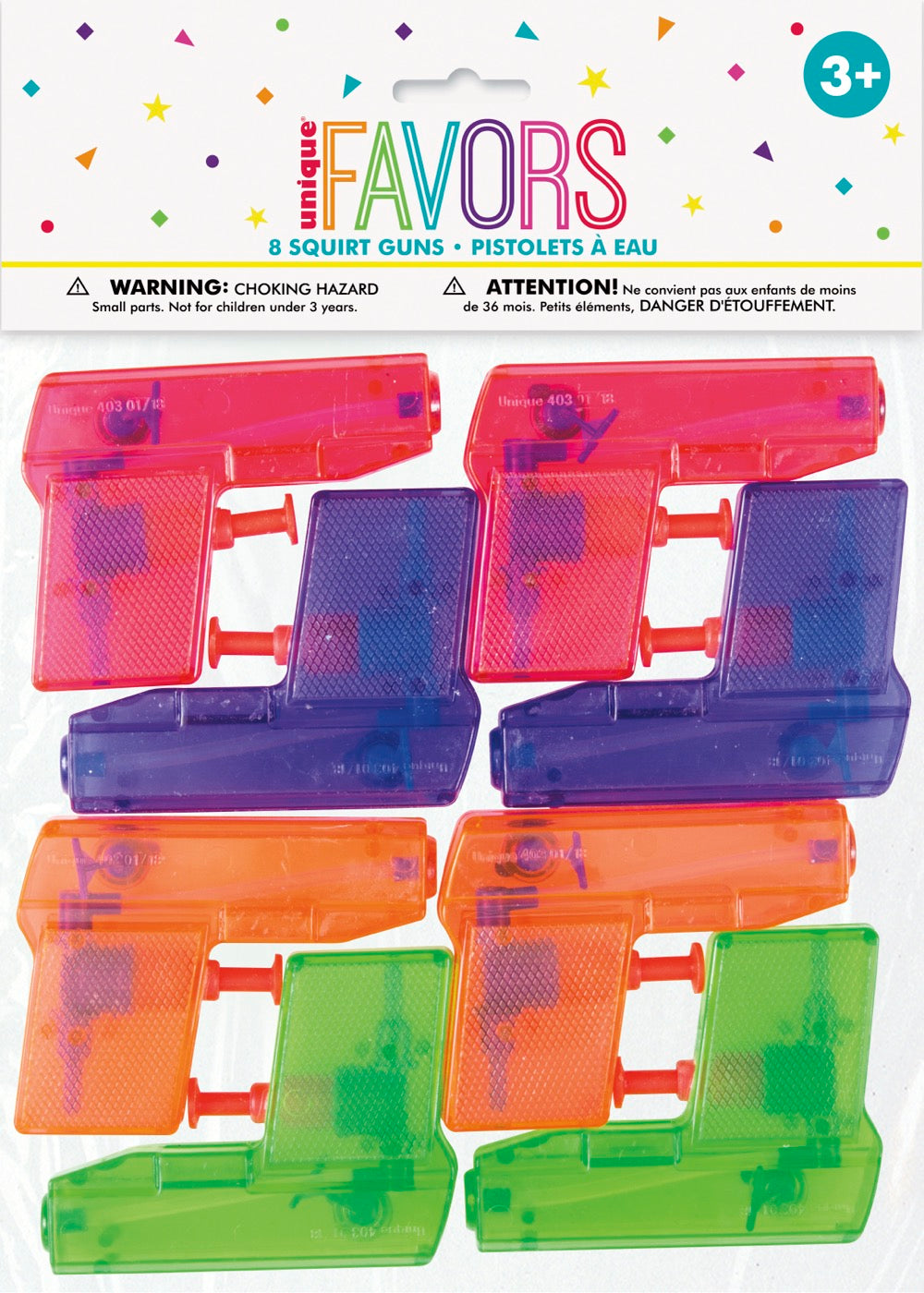 Squirt Guns 8ct