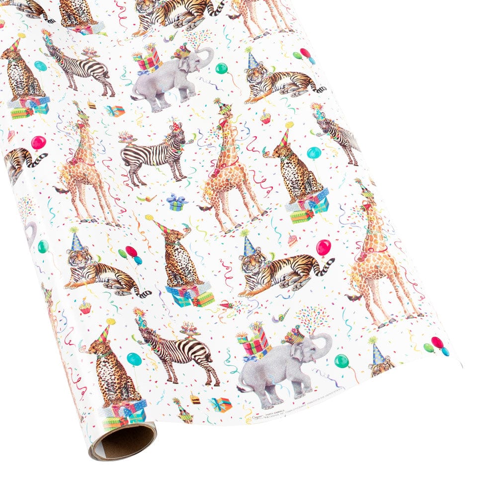 Roll Wrap - Party Animals 30”x8’
