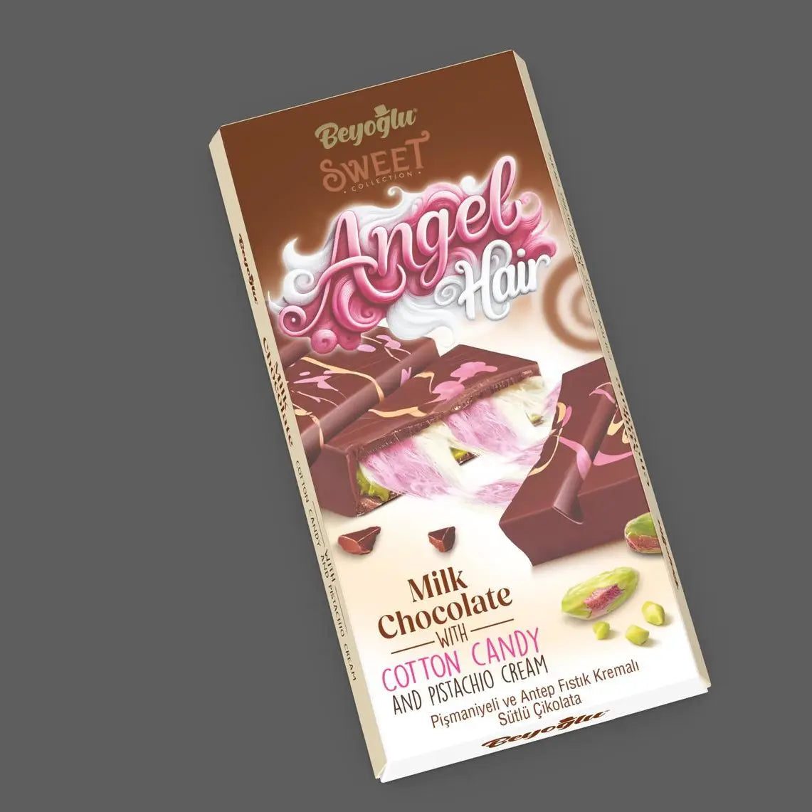 Dubai Chocolate Bar Cotton Candy