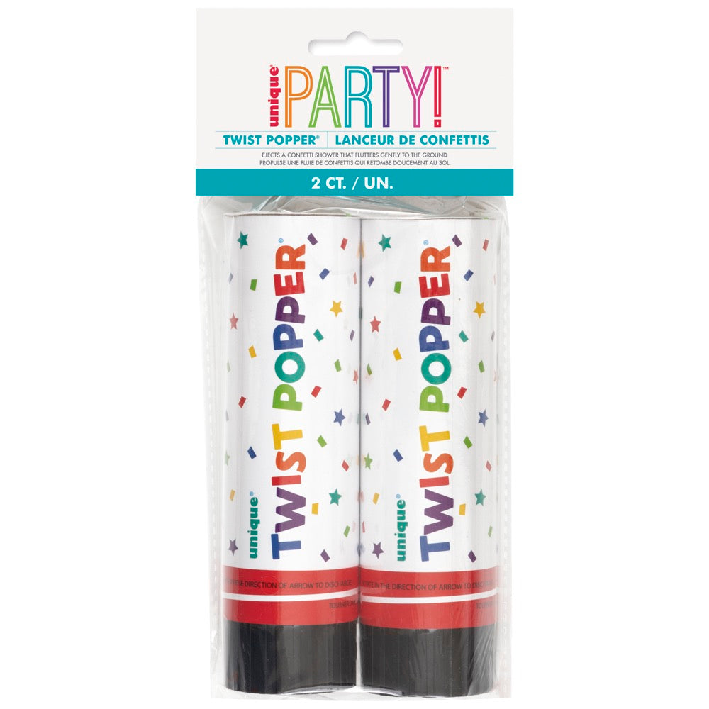 Twist Poppers 6in 2ct
