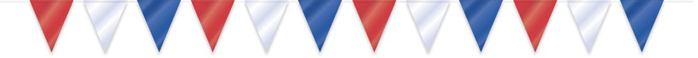 Red White & Blue Flag Banner 32ft