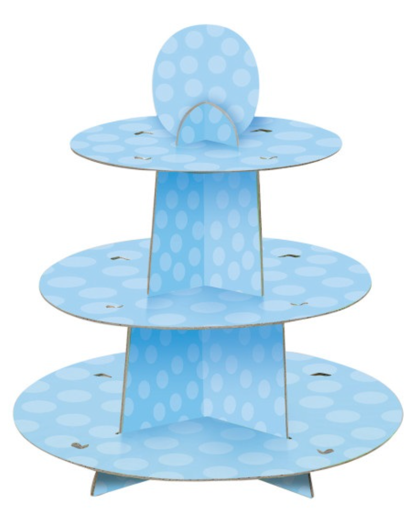 Baby Blue Cupcake Stand