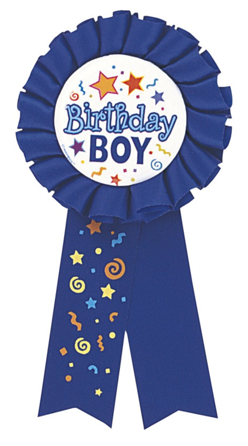 Birthday Boy Award Badge