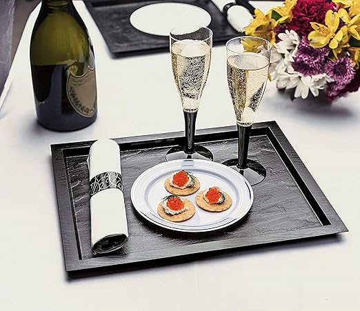 Rugged Slate Tray - Black