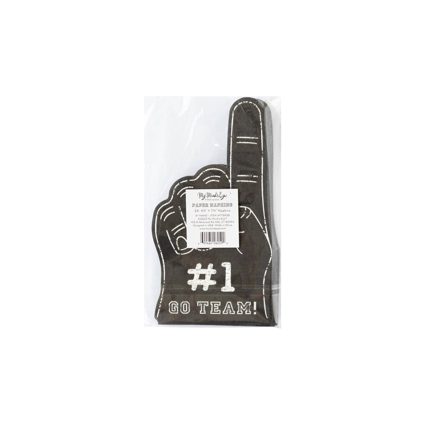 Football #1 Hand Napkins 24ct