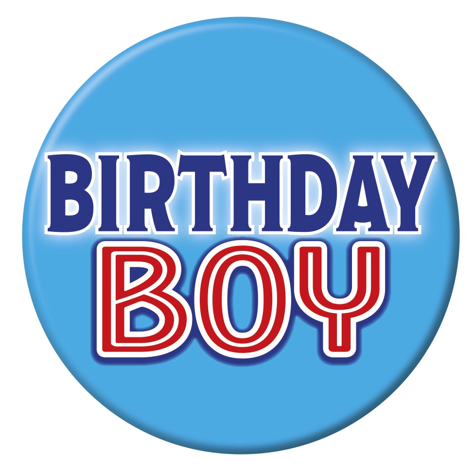 Birthday Boy Button