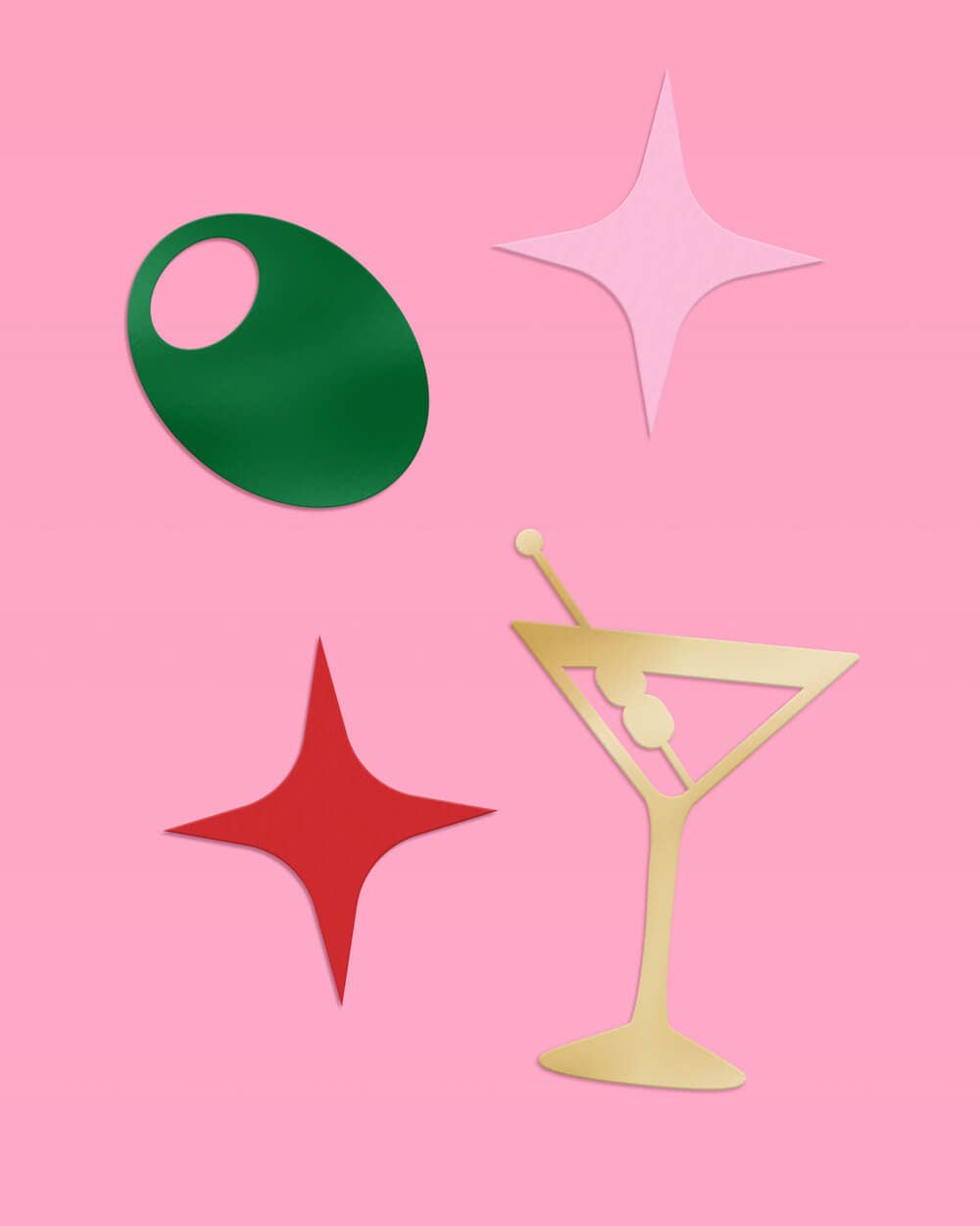 Martini Moment Confetti 200ct