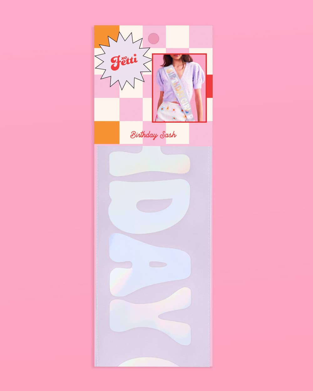 Birthday Girl Lavender Sash