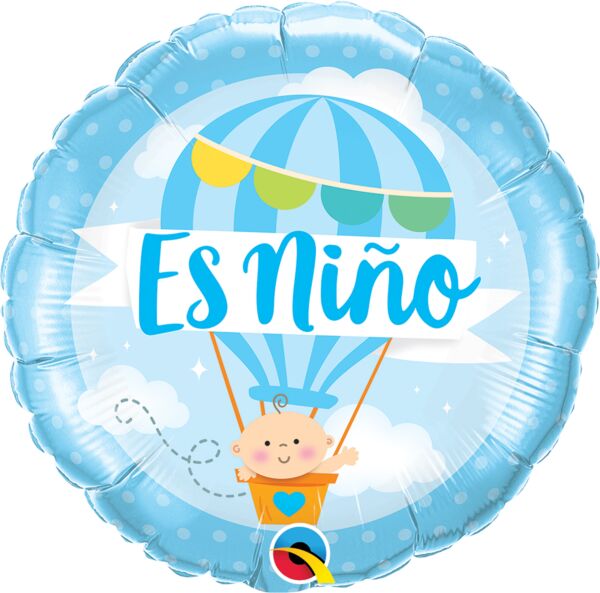 #526 Es Un Nino Hot Air 18in Balloon