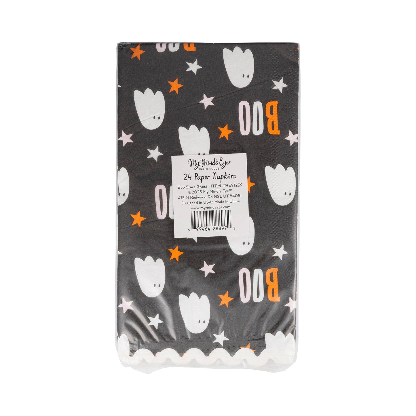 Boo Stars Ghost Guest Towels 24ct