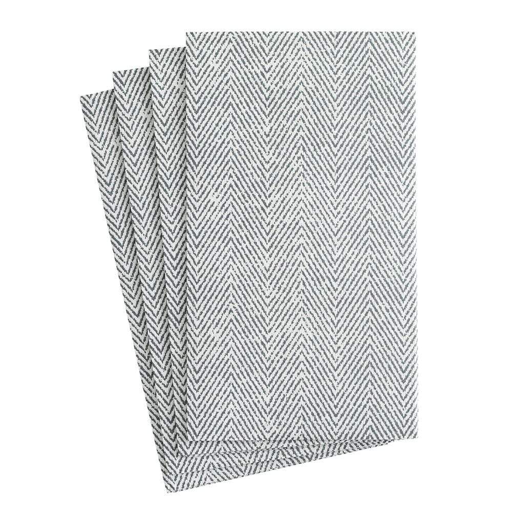 Jute Charcoal Premium Guest Towels 15ct