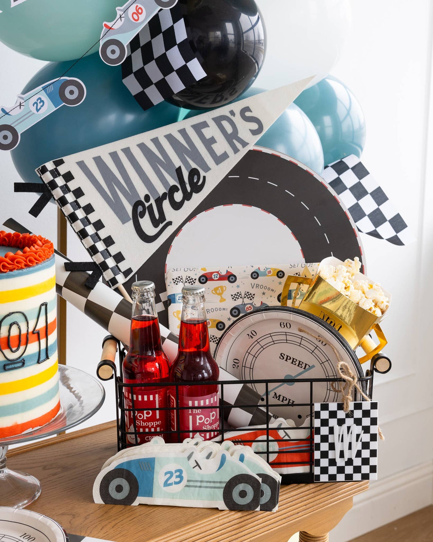 Miles per Hour Winners Circle Felt Pennant