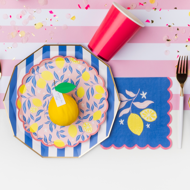 LEMON ZEST LARGE NAPKINS