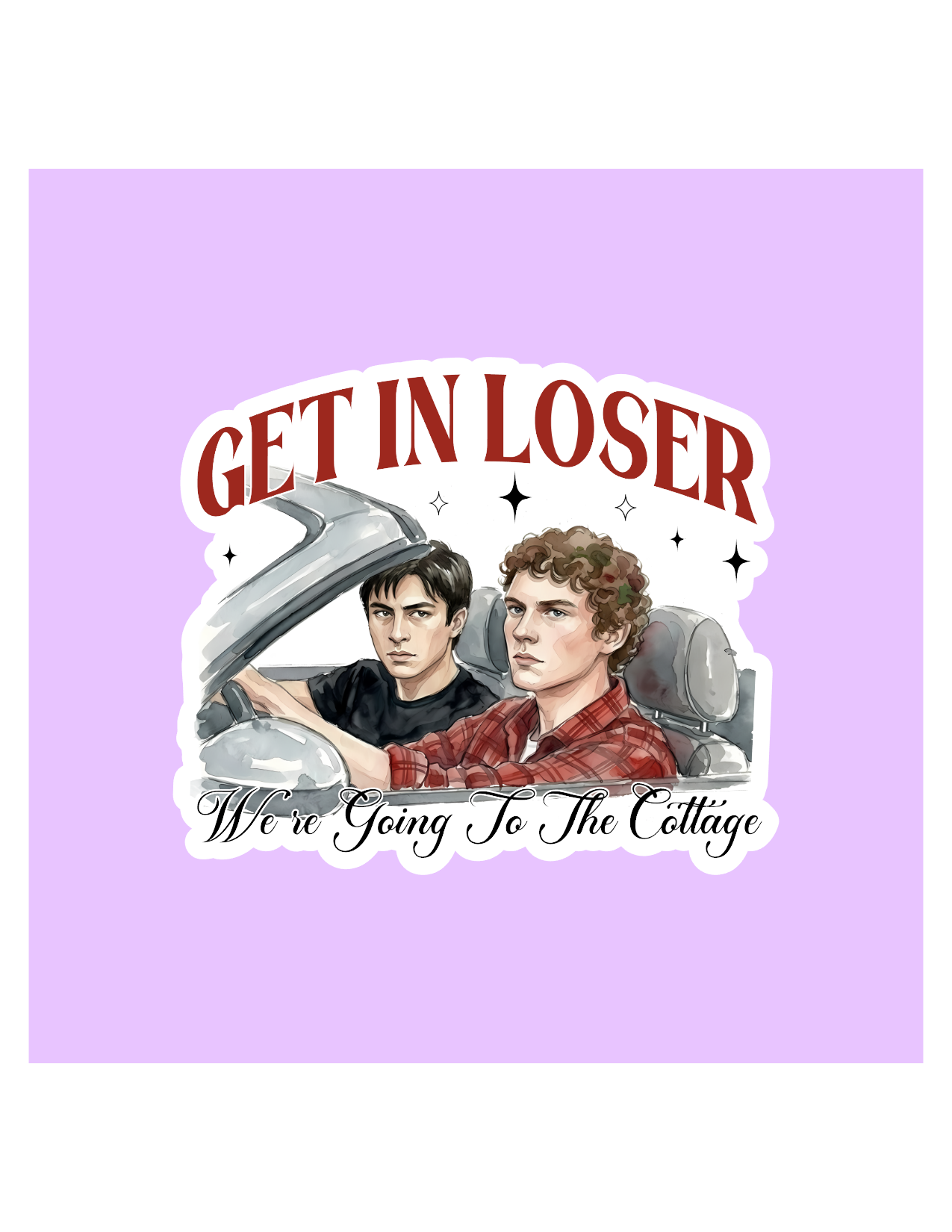 Get In Loser Heated Rivalry Sticker