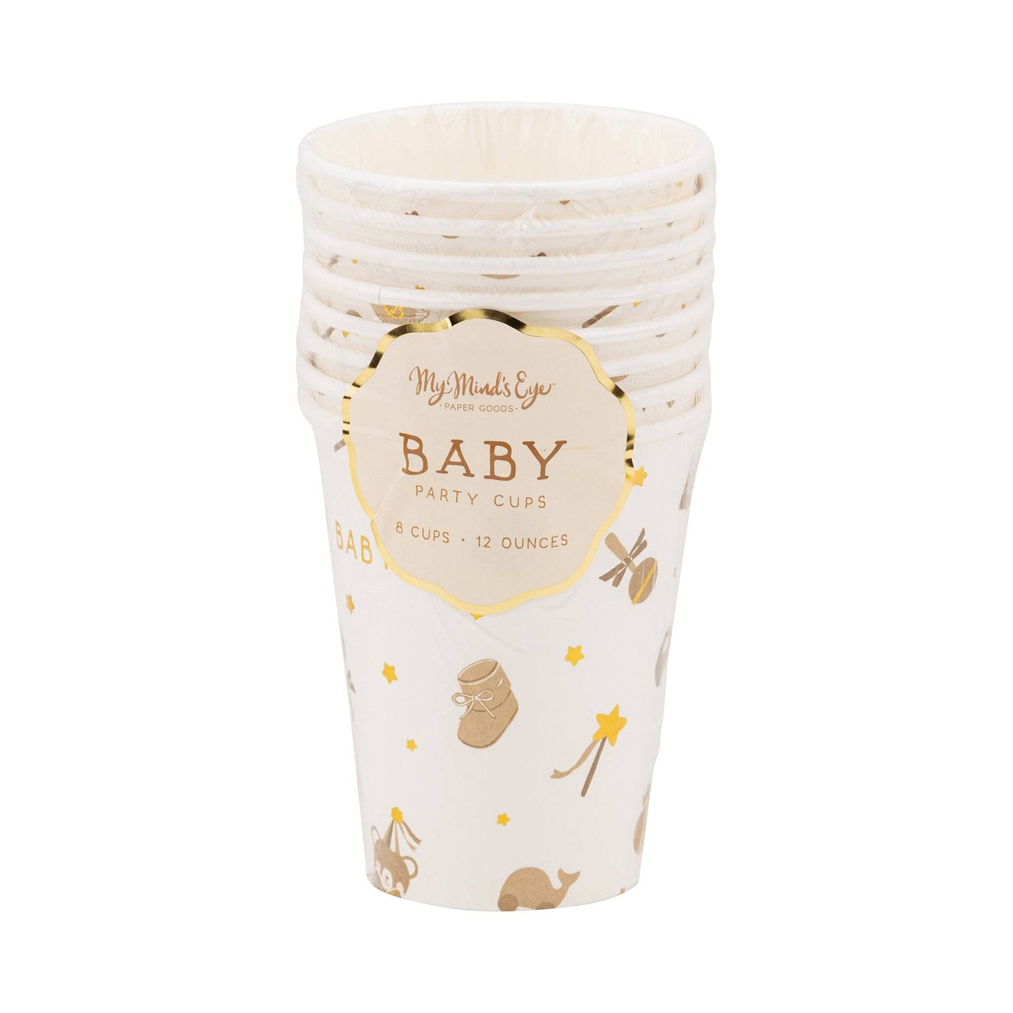 Teddy Bear Baby Cups 8ct