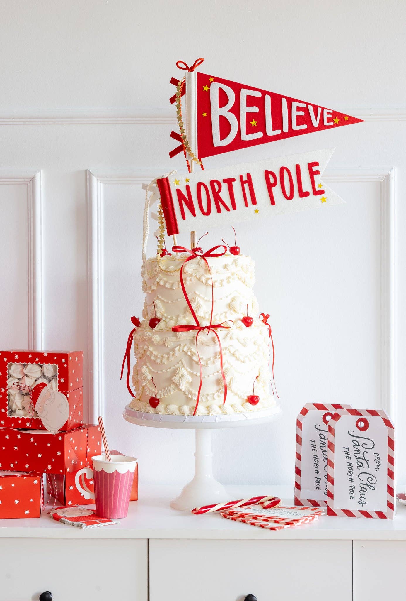 Believe Felt Pennant Set