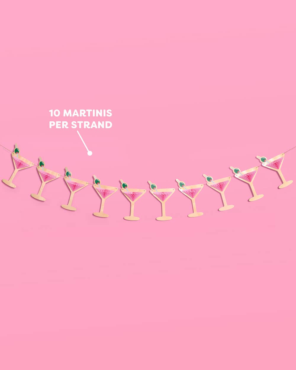 Martini 3D Banner