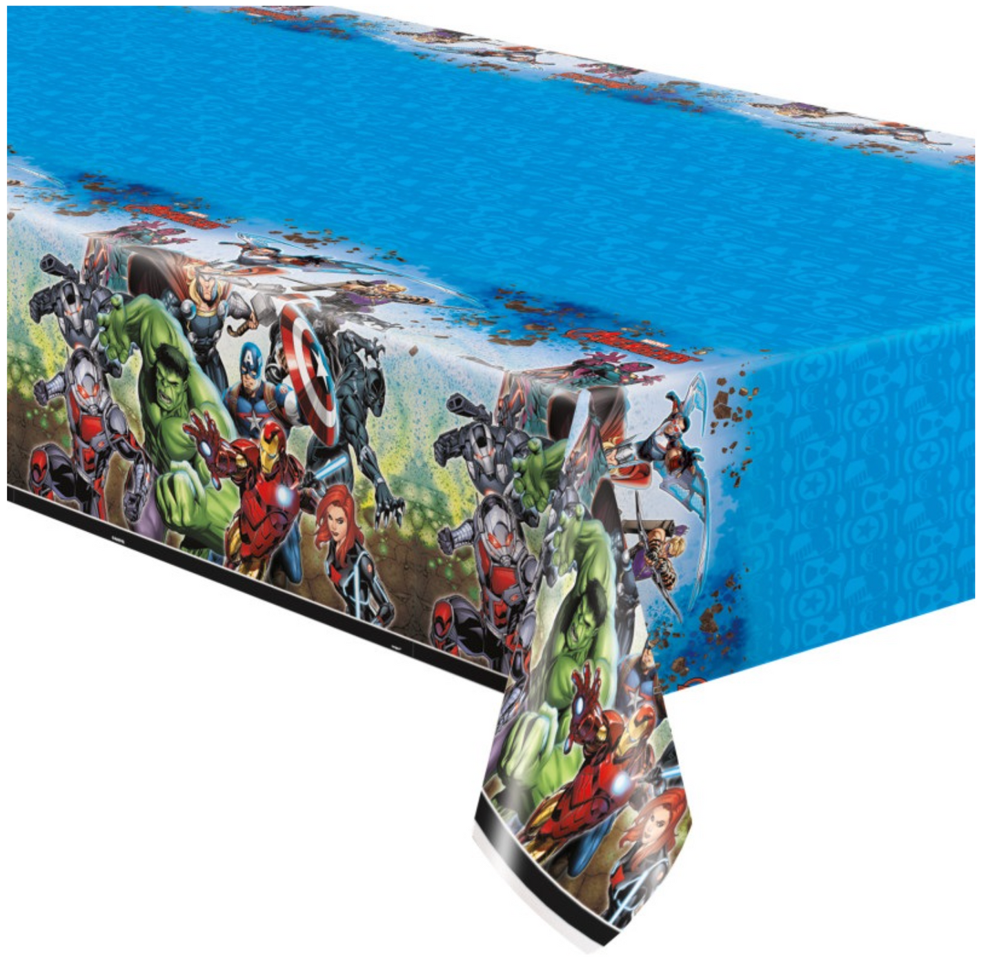 Avengers Plastic Table Cover 54in x 84in