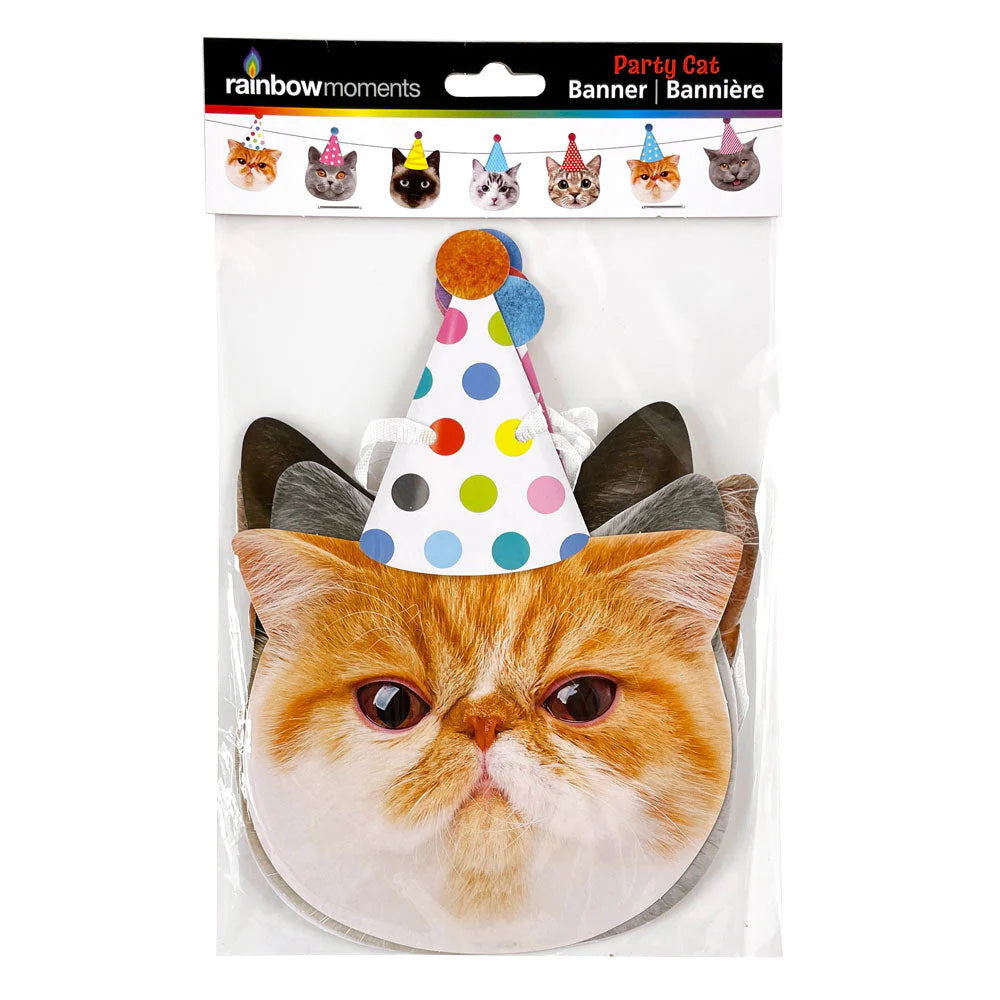 Party Cats Banner 8.2ft