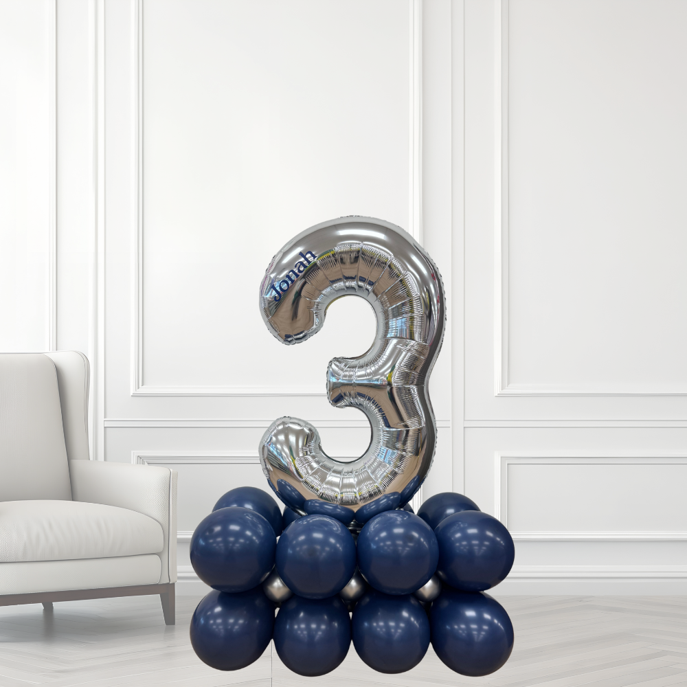 Balloon Column Base - 4 Tier