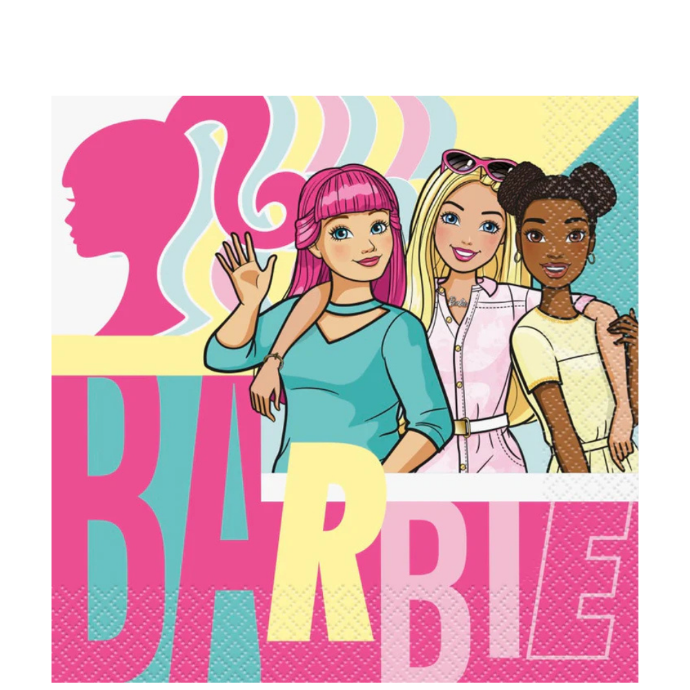 Barbie Lunch Napkins 16ct