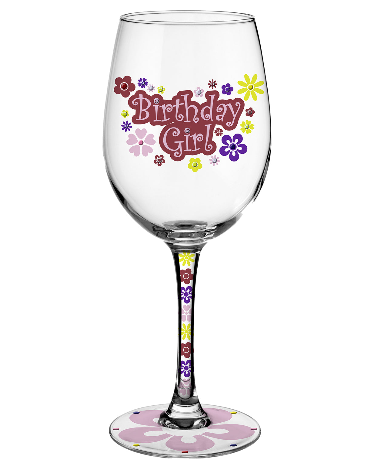 Wine Glass - Birthday Girl