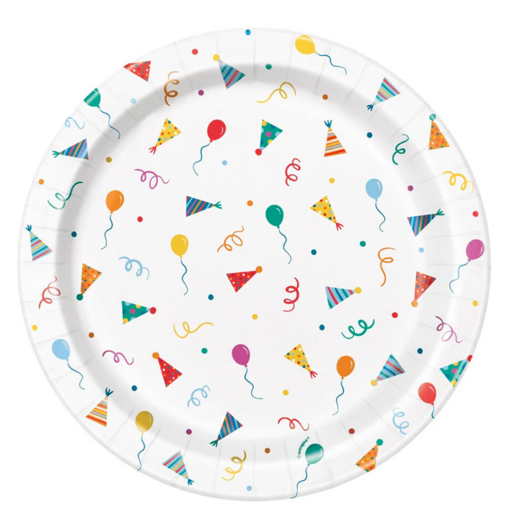 Birthday Mayhem 9in Dinner Plates 8ct