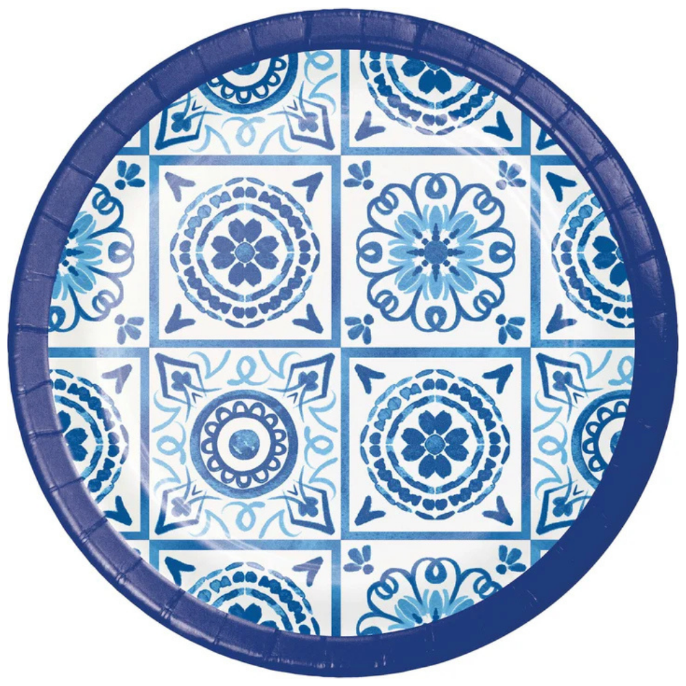 Blue Willow 10in Dinner Plates 8ct