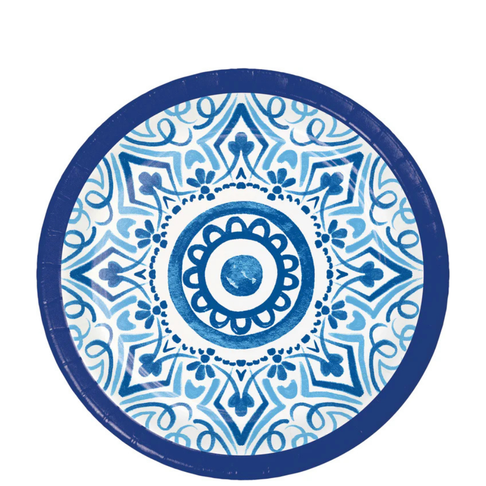 Blue Willow 7in Plates 8ct