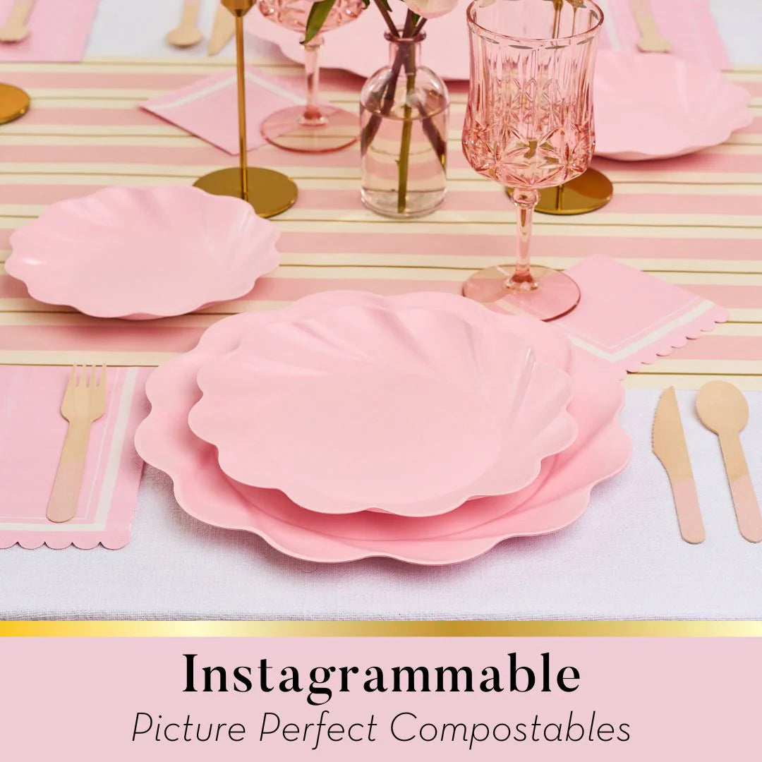 Blush Eco Cocktail Napkins 20ct