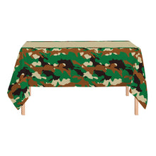 CAMO Plastic Table Cover 54" x 106"