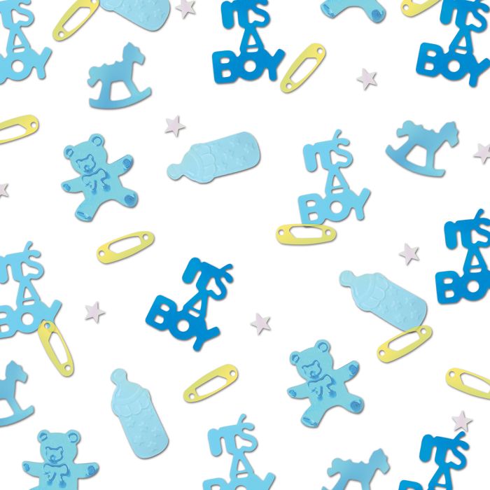 It's A Boy Confetti Icons 1/2oz
