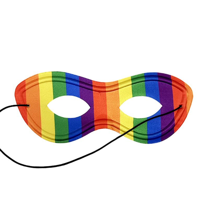 Rainbow Superhero Mask