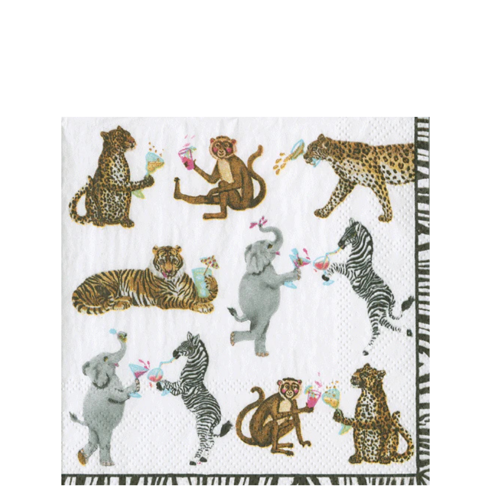 Cocktails Gone Wild Cocktail Napkins 20ct