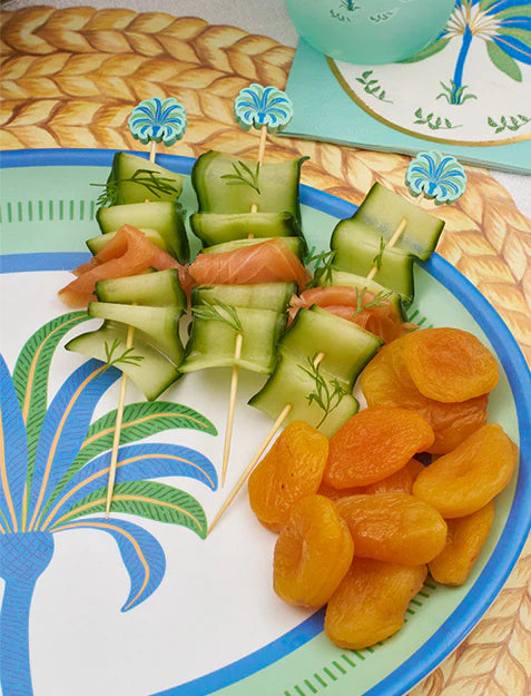 Preppy Palm Large Cocktail Picks 30ct