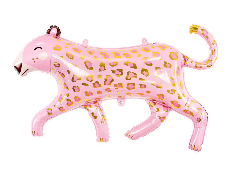 Pink Leopard Balloon 40in
