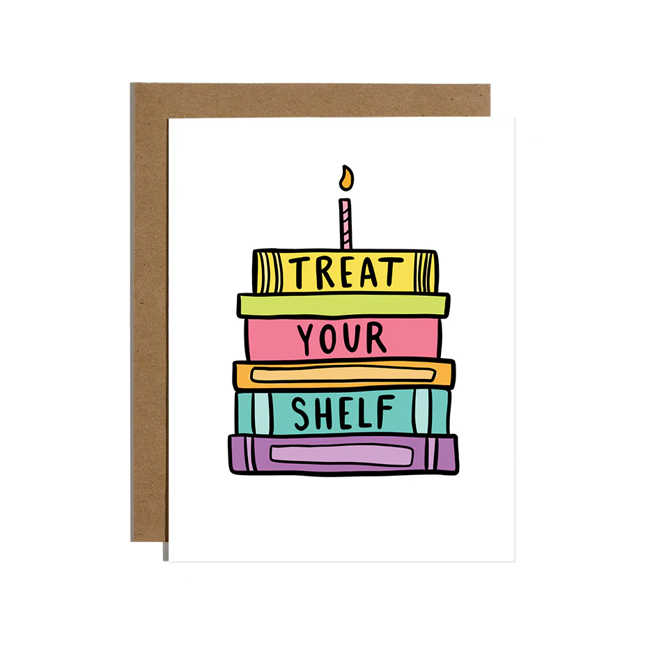 Treat Your Shelf Birthday Card