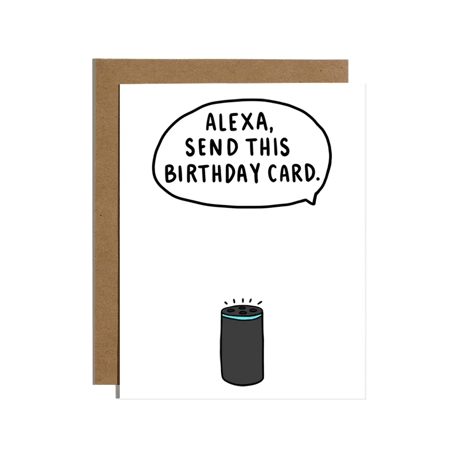 Alexa Send This Birthday Card