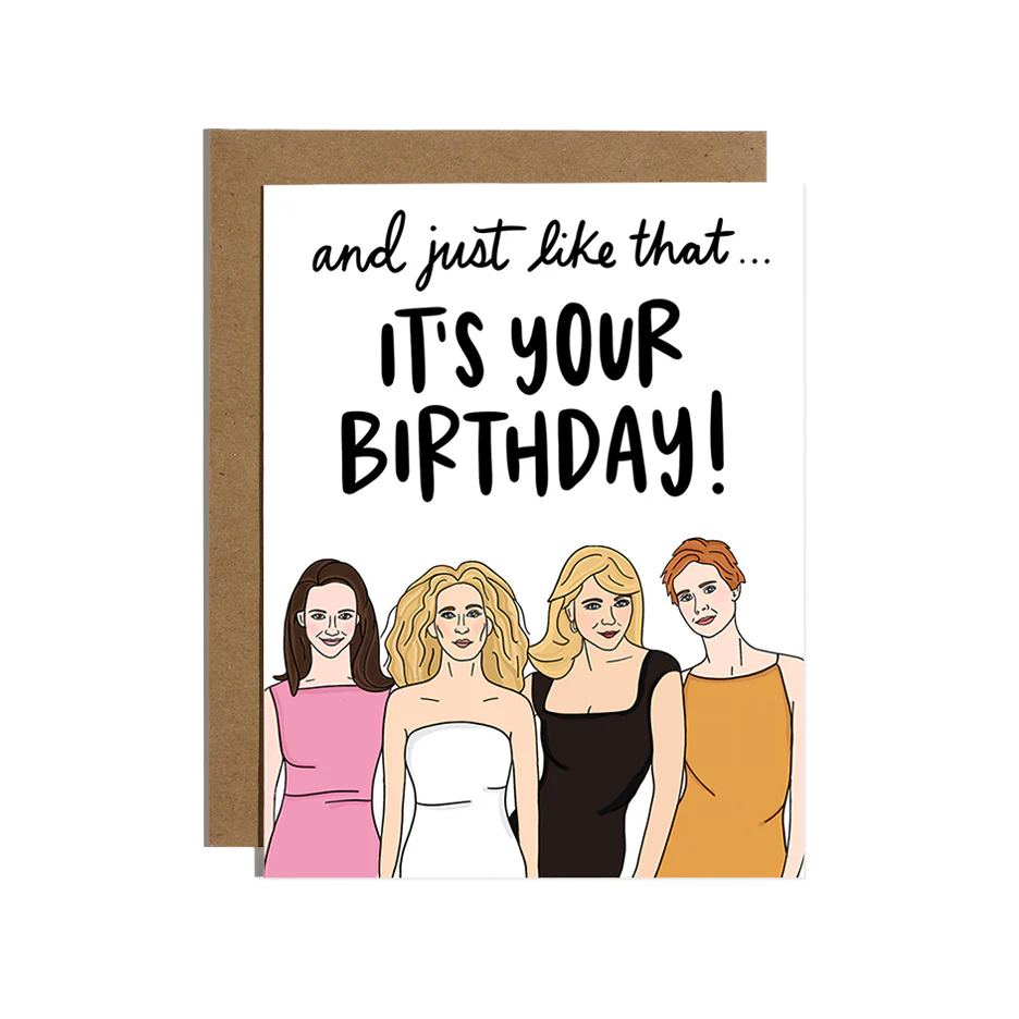 SATC Birthday Card