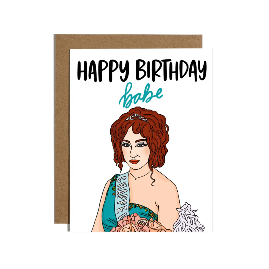 Happy Birthday Babe Card