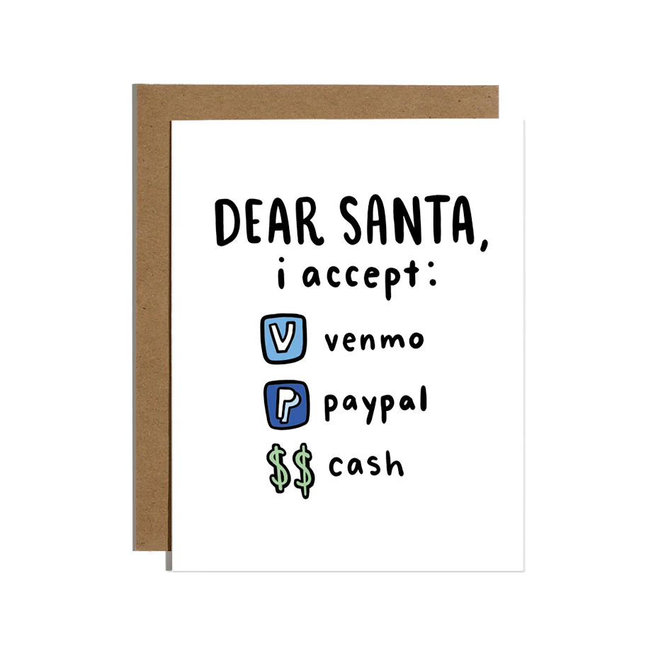 Dear Santa Holiday Card