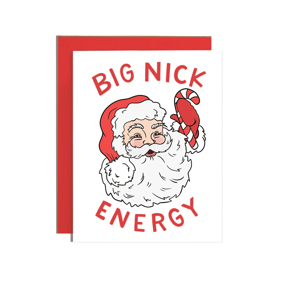 Big Nick Energy Holiday Card